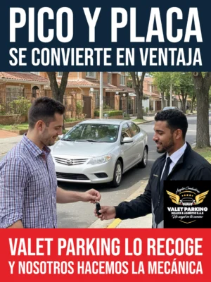 Servicio recogida con Valet Parking + servicios de mecánica