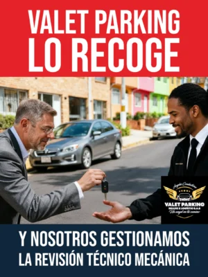 Servicio de recogida con Valet Parking + Revisión Técnico Mecánica